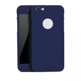 Phone Case Cover Elegant Anti-Drop Anti-Scratch Shell Screen Protector PC Bumper Waterproof Tempered Glass Skin