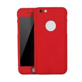 Phone Case Cover Elegant Anti-Drop Anti-Scratch Shell Screen Protector PC Bumper Waterproof Tempered Glass Skin