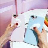 Squishy 3D Soft Silicone Cat Panda case