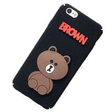 Luxury Bling Glitter Soft Crystal TPU Phone Case Cover For iPhone 5S 6 6S Plus